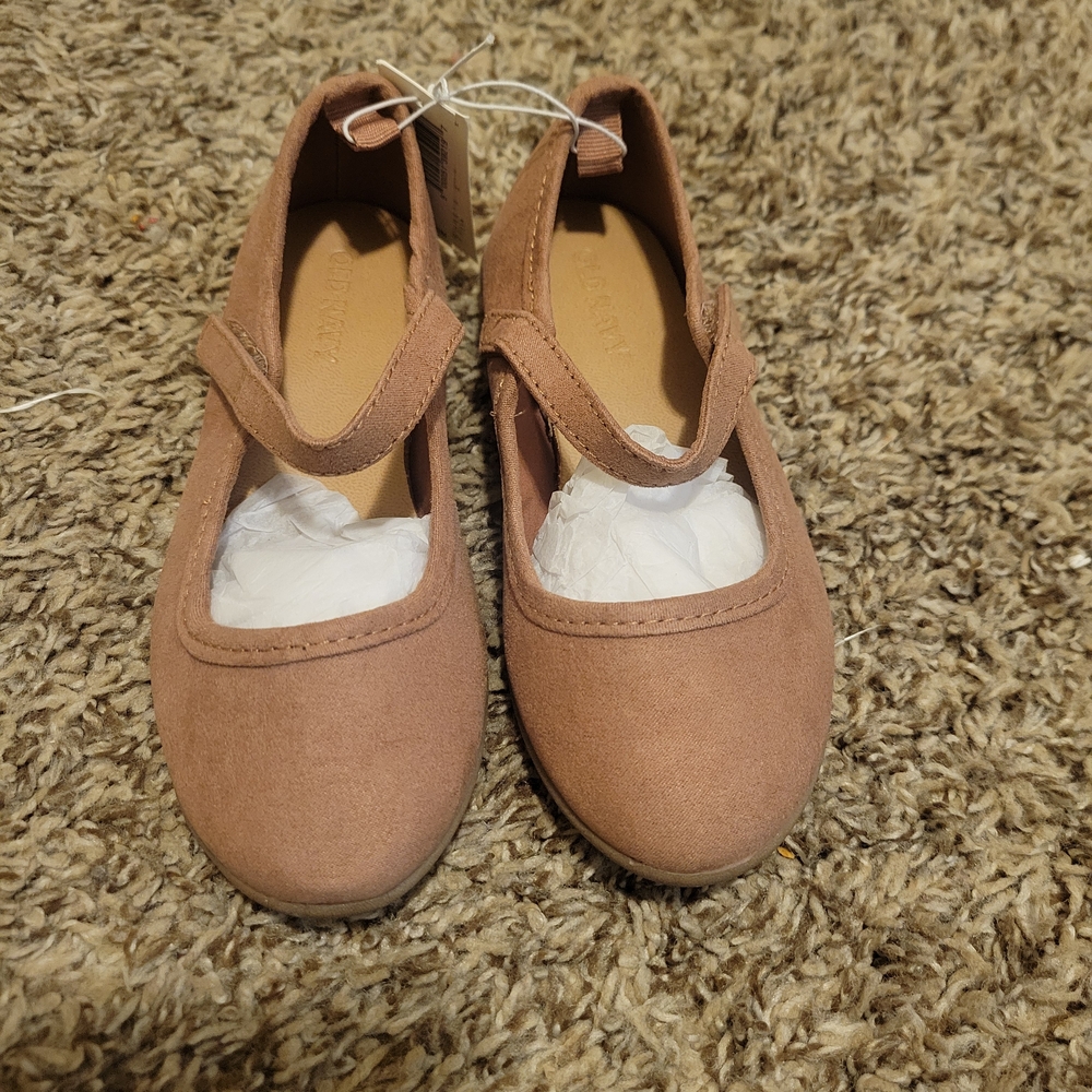 Brand New Old Navy Kids Dusty Pink Mary Jane Shoes